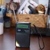 HD Display Screen Battery Operated Radio Type-C Rechargeable Pointer Pocket Radio  Elder