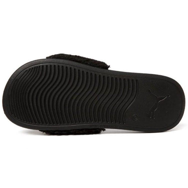 PUMA Popcat 20 Fleece Slippers Black 375955-01