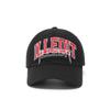 ILLEDIT ILLEDIT BOGENLOGO BASECAP SCHWARZROT