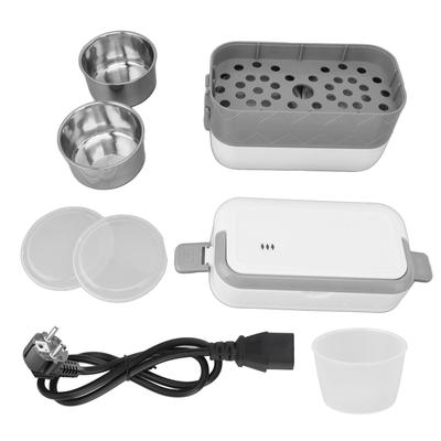 Portable Electric Lunch Box Stainless Steel Inner Liner Leakproof Heated Lunch Box for Office