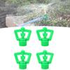 10PCS 360 Degree Irrigation Sprinkler G1/2 Male Thread Lawn Sprinkler  Vegetable Watering
