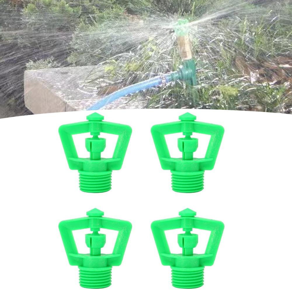 10PCS G1/2 Male Thread Irrigation Sprinkler 360 Degree Lawn Sprinkler  Garden Lawn Irrigation