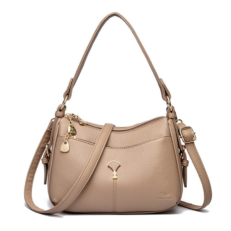 Fashionable Single-shoulder Crossbody Bag, Simple Mom Bag, Retro Small Square Bag