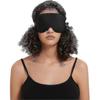Last Frontier Bear Sleep Mask Silk Cool No Pressure Eye Donuts Contour Handmade Upgrade Over Conventional Flat Black Gift Ready Packaging)-xin