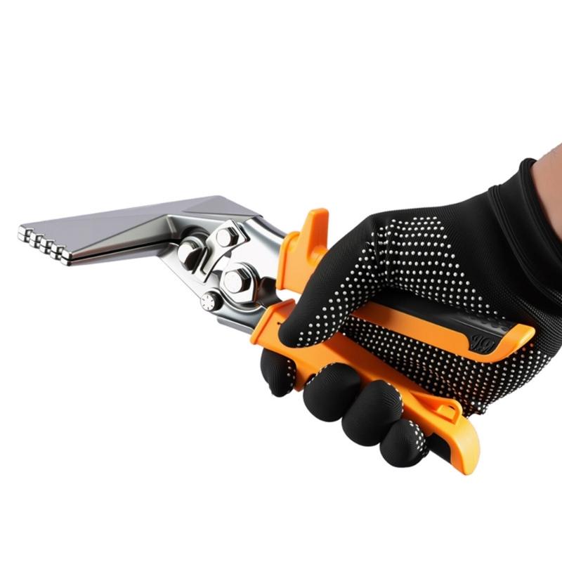 Heavy Duty Hemming Pliers with Rusts Resistant Finish for Precise Edges Folding On Various Metals Including Aluminum and Steel