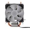 CPU Air Cooler 90mm 48cfm 1800PRM 2 Copper Heat Pipes RGB Lighting Computer CPU Cooling Fans for Intel LGA115X for AMD