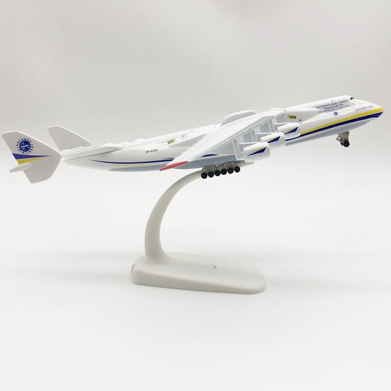 Alloy Aircraft 20 Cm The World's Largest Cargo Aircraft Soviet Aviation Antonov 225 Airlines Ukrainian An-225 Uria Die-cast Aircraft
