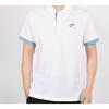 Nike Colorblock Collar Short Sleeve Polo Men Tops White CW5248-100