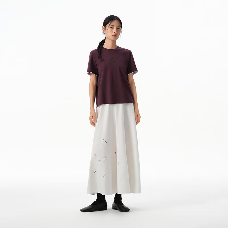 Broadcast Women's A-Line Midi Skirt