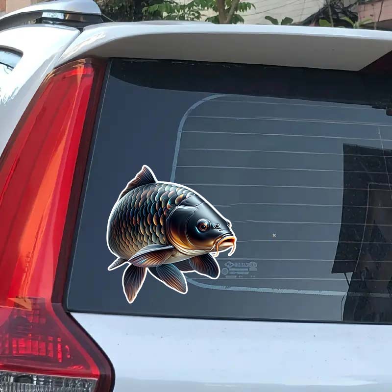 Kreativer Fisch Autoaufkleber Outdoor Sport Angeln Automobile & Motorräder Wasserdicht Kajak Boot Vinyl Aufkleber Sticker SH606