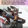 5PCS Carbon Brushes For Vacuum Cleaner Motor Fit Most Brands Sturdy Construction For Enhancing Performances