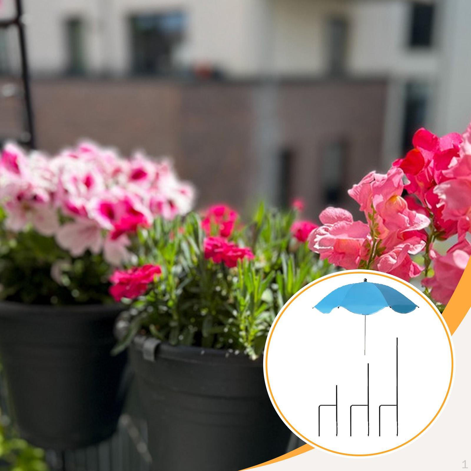 

Area with Sturdy Stake for Garden Beds, Protection Balcony, Terrace синій