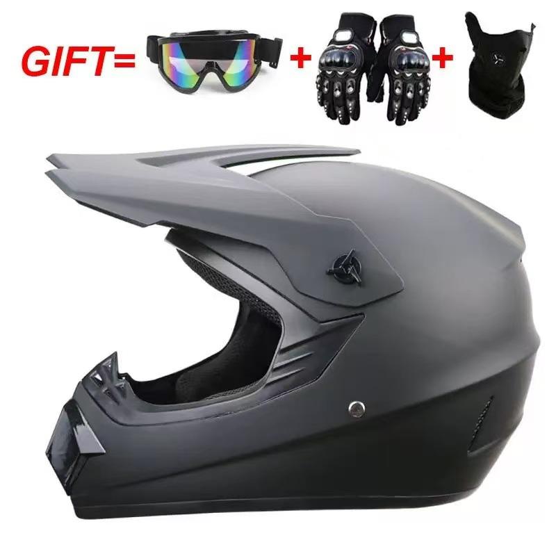 Safety Off-Road Motorcycle Helmet, Off-Road Motorcycle Bicycle, Downhill Protection Cap, Two-Wheeled Vehicle Off-Road Helmet