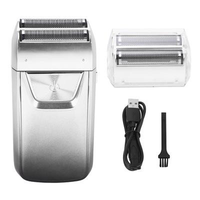 Electric Foil Clipper for Men LED Display Sideburn Trimmer 1200mAh Adjustable Head Double Foils