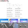 Men Pure Titanium Eyeglasses Frame Women Ultralight Rimless Glasses Blue Light Blocking Lens Prescription Myopia Reading Eyewear