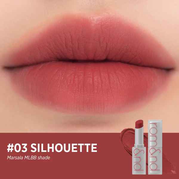 Rom&nd Zero MATTE LIPSTICK, Long-lasting, Make-up, Kbeauty, Korean Cosmetics, Sample