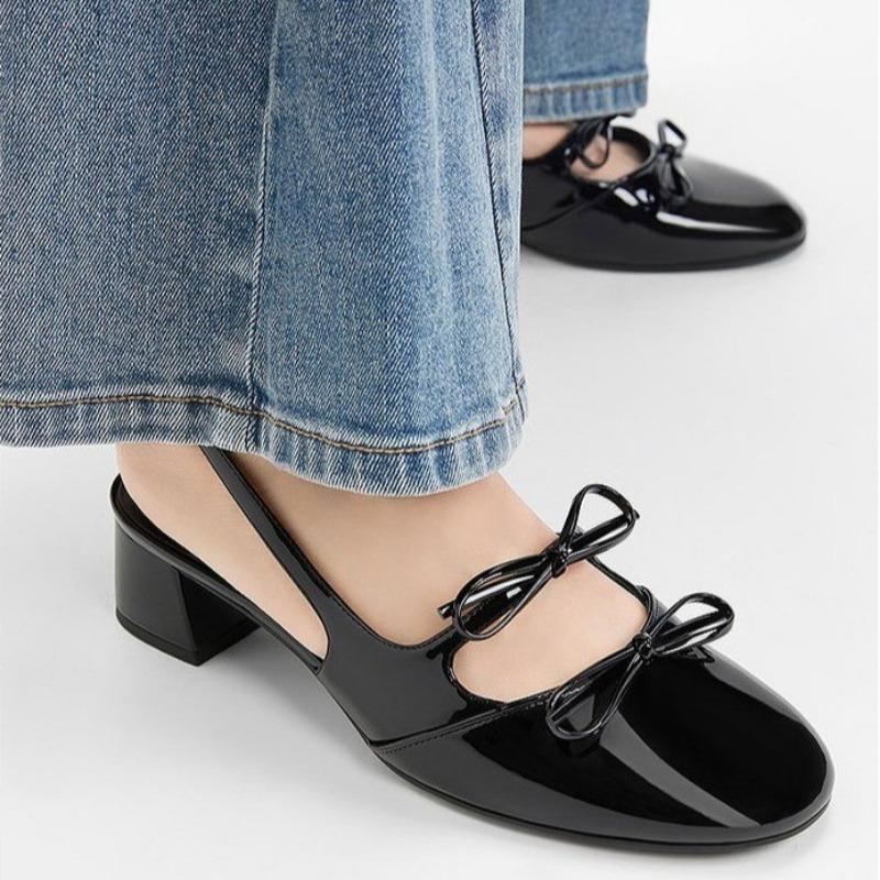 

Модный бренд Женская обувь 2024 Лето Новый цветной блок Женские сандалии с закрытым носком Удобные туфли Мэри Джейн на квадратном каблуке Sandalias Mujer 40 чёрный