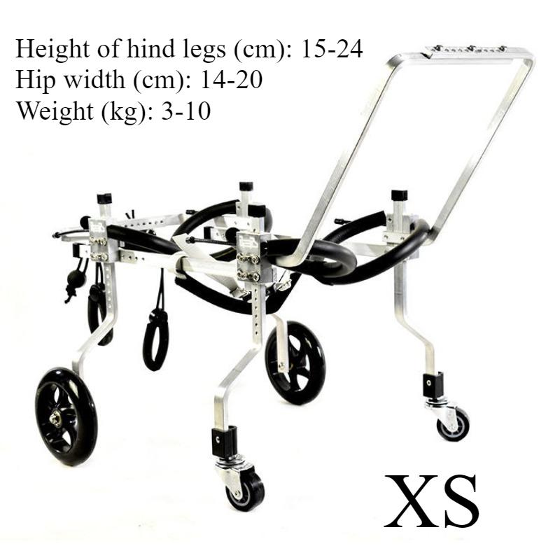 Paralyzed Dogs Wheelchairs Front Leg Support Rehab 4 Wheels Dog Wheelchair Rehabilitation Training Wheelchair Walking Assistance
