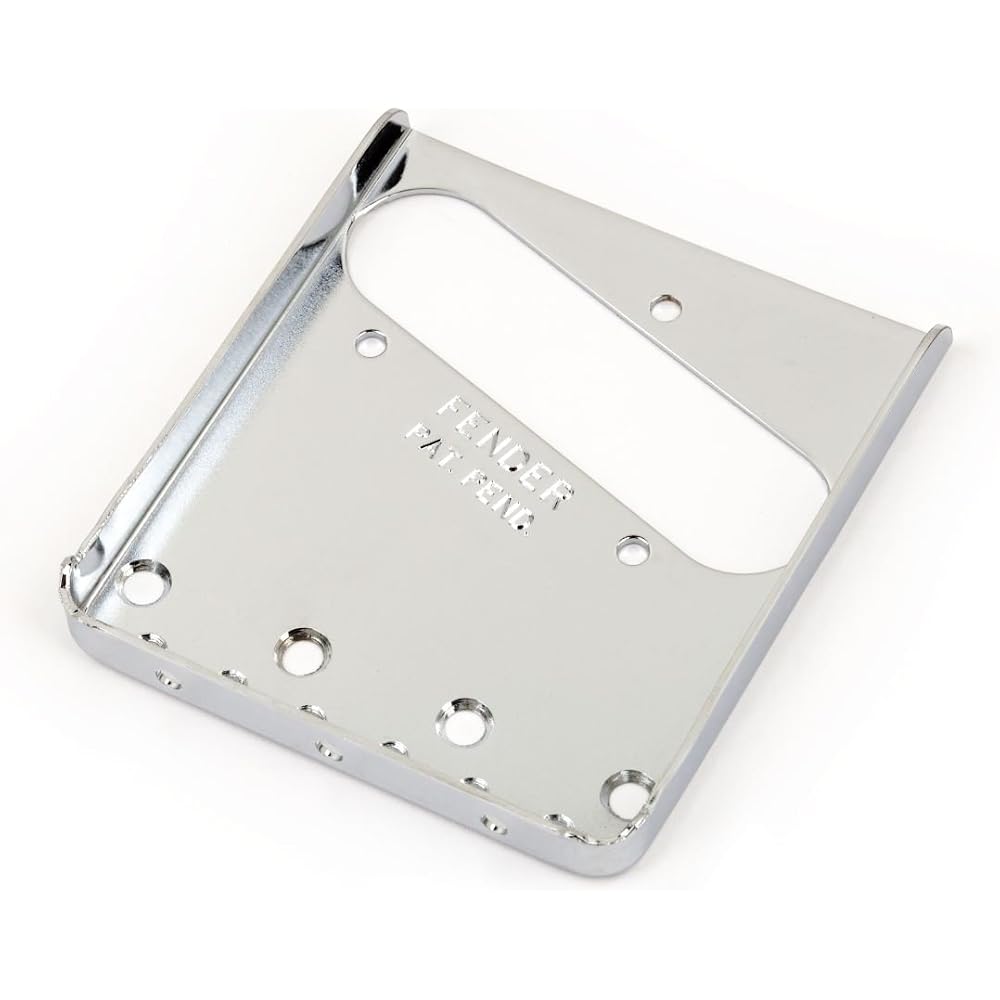 Fender American Vintage 3-Saddle Telecaster Bridge Plate Chrome Bridge Plate