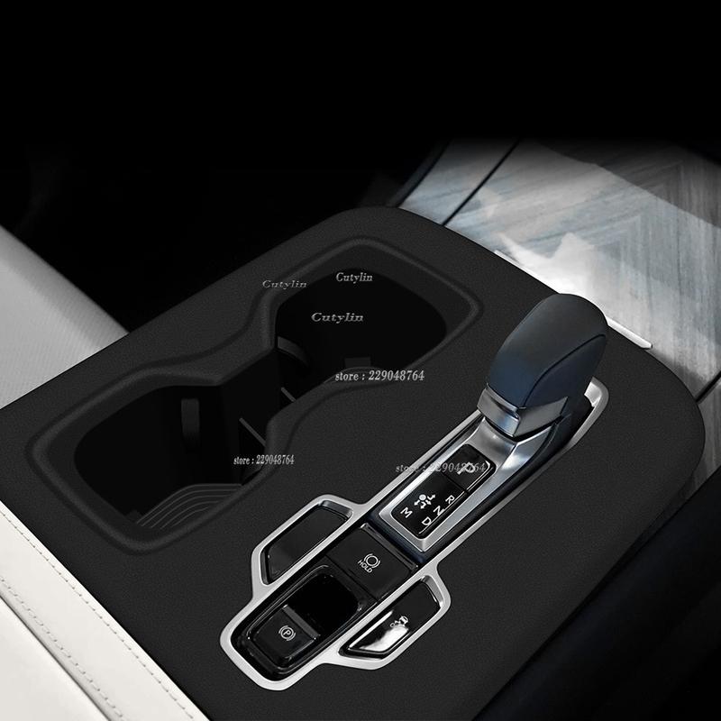 RHD For Lexus LM350H LM500H 2024 2025 Silicone Rubber Car Interior Gear Shift Panel Decal Decorative Cover Trim Accessories