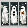 Multicolor Halloween Decoration Sticker Cartoon Ghost Window Clings Film  Shopwindow Ornament