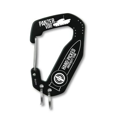 Girls Und Panzer Metal Carabiner  University Selection Team Model