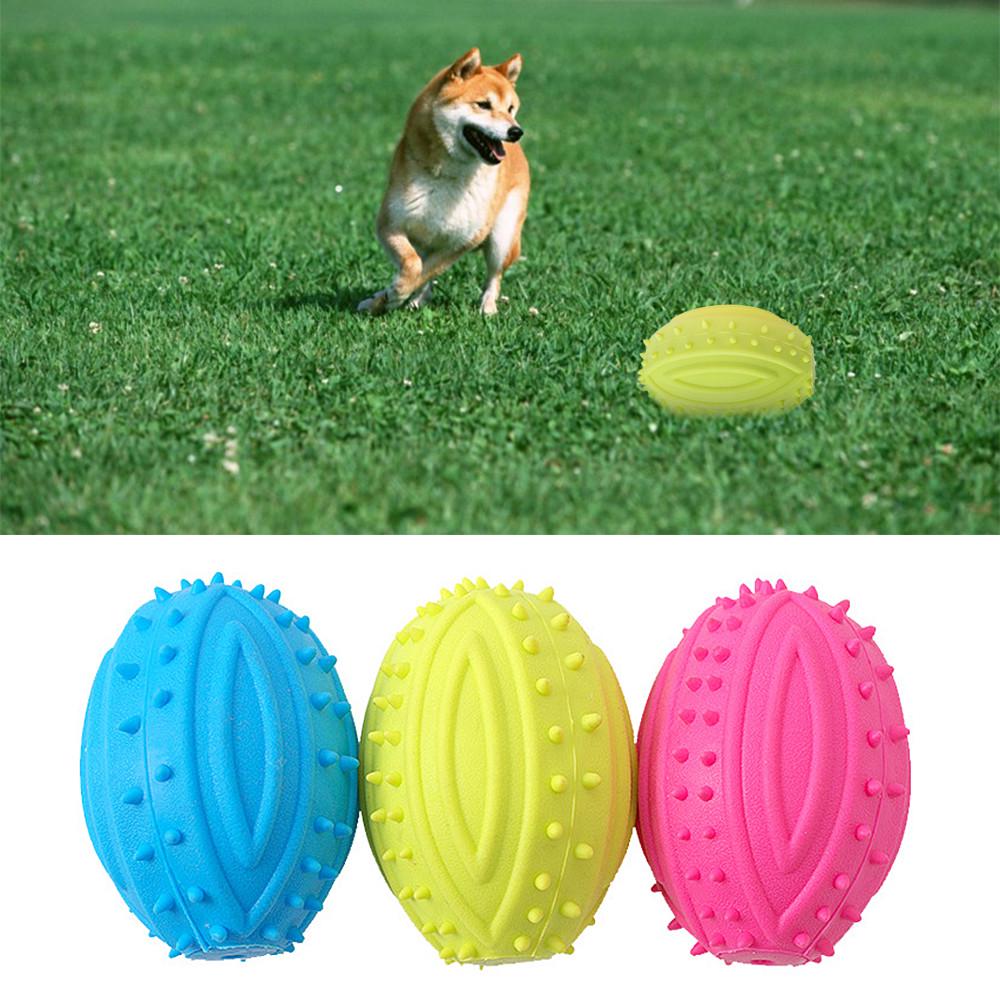 Buy For Cats and Dogs TPR Pet Football Toy Cat Dog Toy Molar Bite