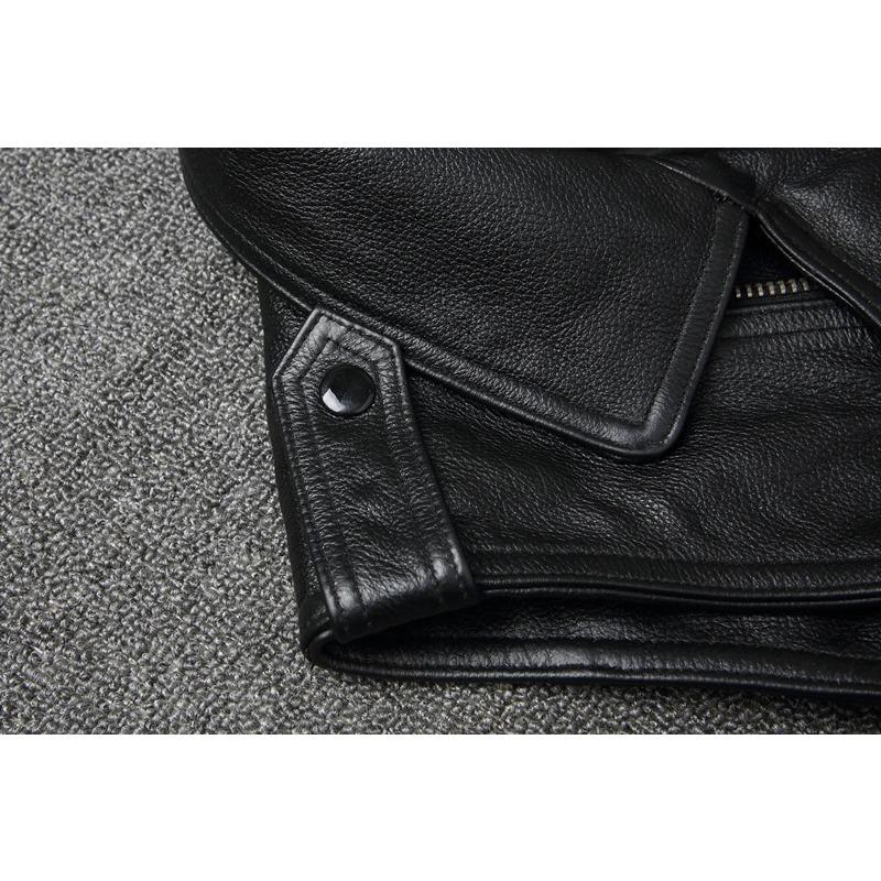 Chinesische Größe Echtes Kuh Leder Weste Gürtel Motorrad Weste Für Männer Biker Weste Slim Fit Rindsleder Leder Jacken Ärmellose Frühling Herbst