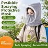Dust Proof Clear Face Cover Saliva-Proof Face Protection Splash Guard Farming