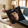 Singer TTom Kaulitz Anime Pillow Case Antidustmite Pillowcase Invisible zipper silky short plush Sofa cushion cover