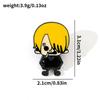 191 Spot ONE PIECE Brooch Riman Metal Badge Luffy Pirates One Piece Pin Accessories
