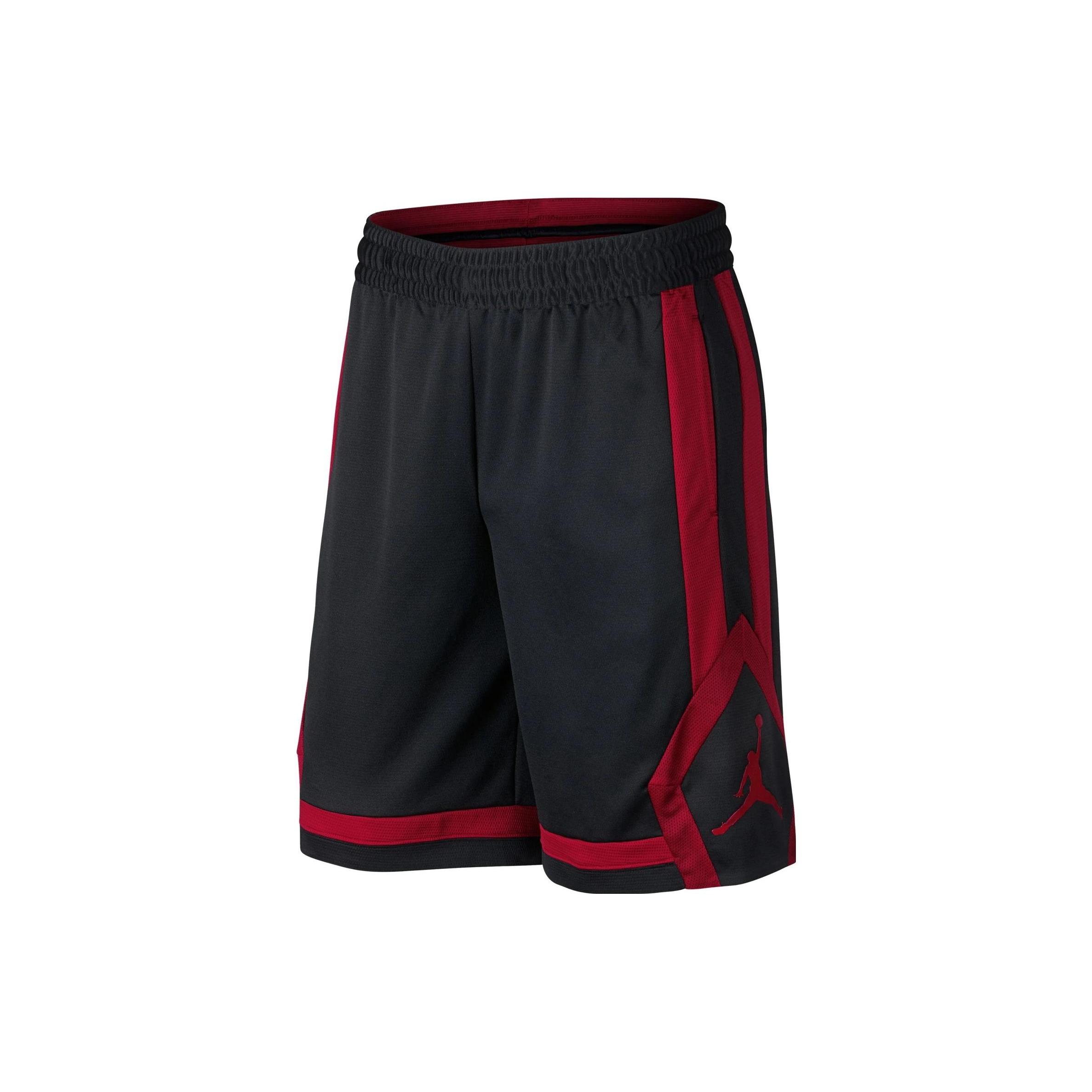 

New Jordan Sports Shorts Men s Black Red 924563-011 S