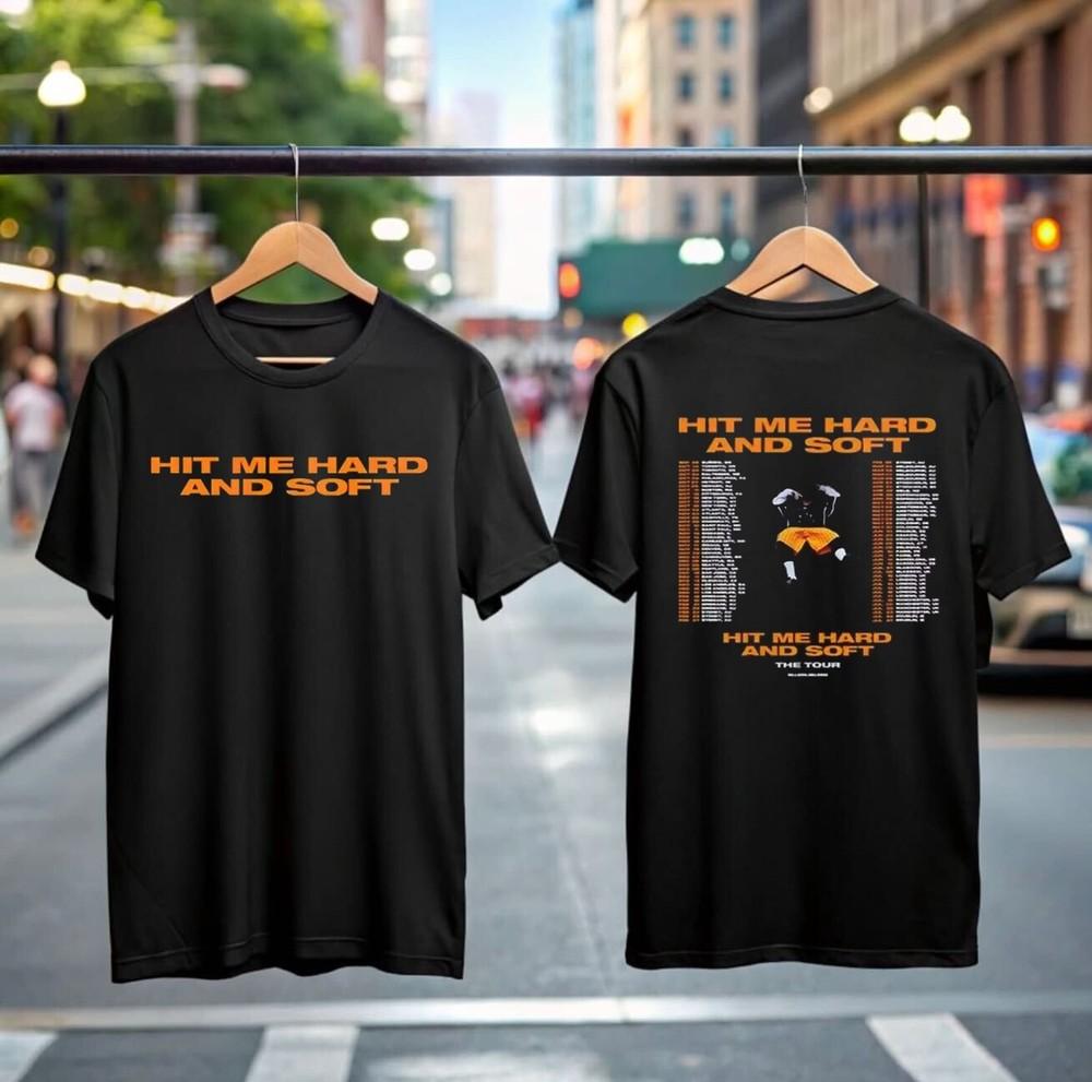 

Футболка Billie Eilish Hit Me Hard and Soft, Уникальный альтернативный подарок для фаната, Y2k футболка M