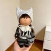 In Stock Pippa Potato Doll 24cm Vinyl Doll Figurine Green Plaid Outfit Collectible Toy Home Decor Girl Birthday Surprise Gifts