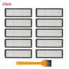 For Xiaomi S10+ S10 Plus B105 S20+ S20 Plus B108GL Robot Vacuum Cleaner Accessories Roller Side Brush Hepa Filter Mop Cloths