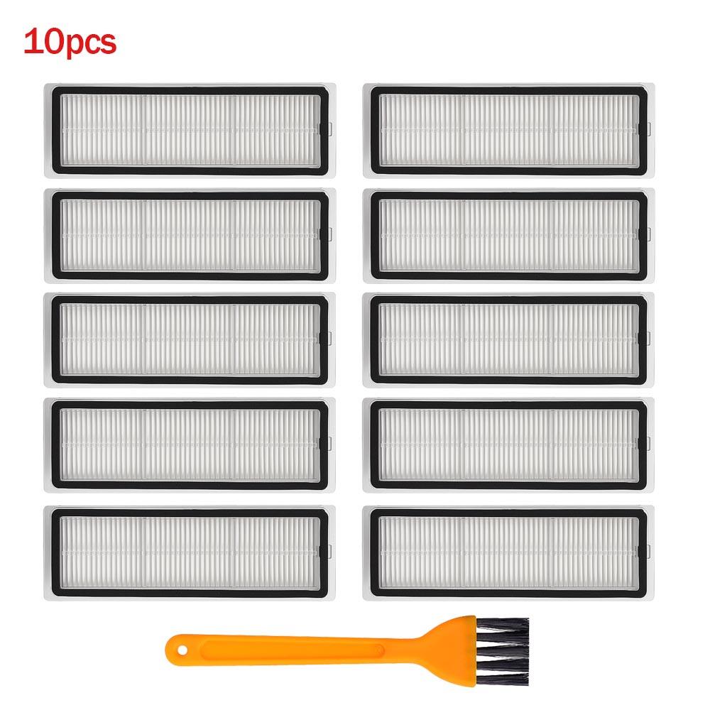 For Xiaomi S10+ S10 Plus B105 S20+ S20 Plus B108GL Robot Vacuum Cleaner Accessories Roller Side Brush Hepa Filter Mop Cloths
