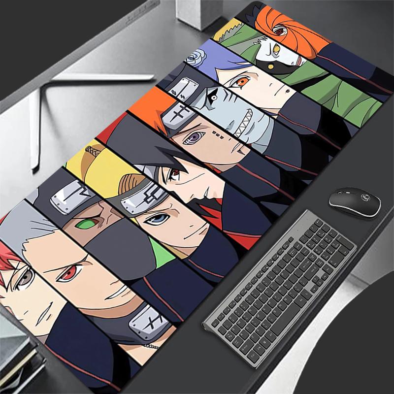 Mouse Pad Naruto Larger Speed Mini Pc Computer Keyboard Desk Mat Laptop Gaming Accessories Natural Rubber Mousepad For Best Gift