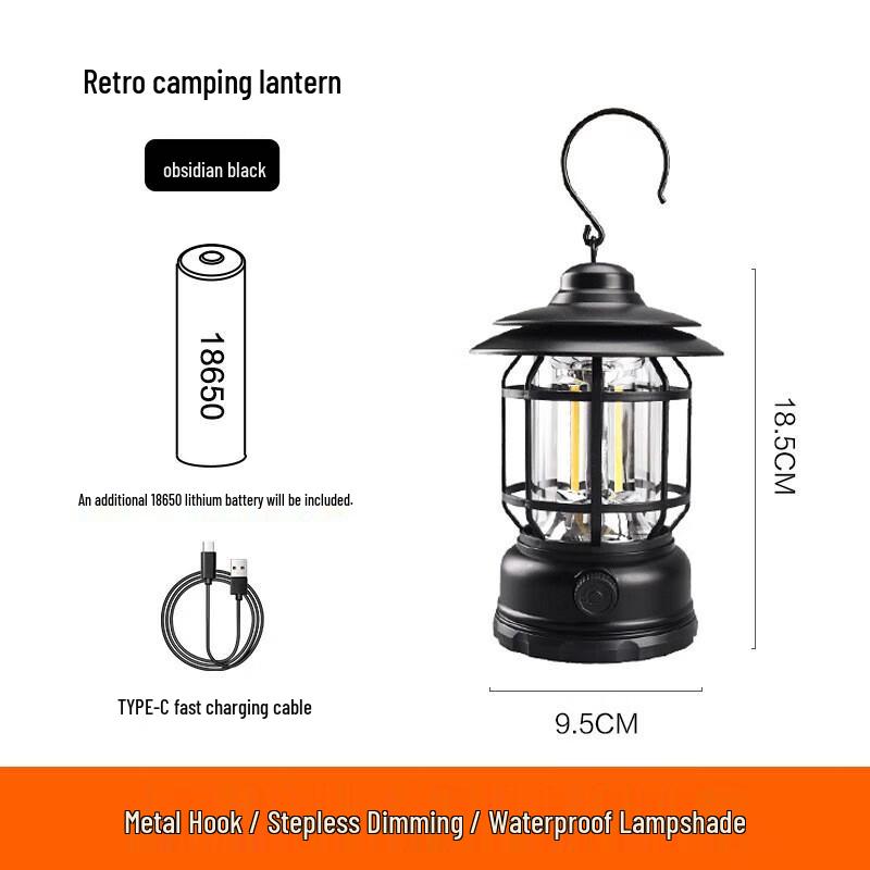FTLY Outdoor Rechargeable Camping Lantern