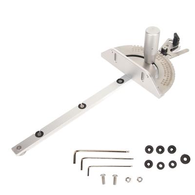 Table Saw Miter Gauge Universal Standard 27 Angle Stops Aluminum Miter Gauge for Table Saw Band Saw