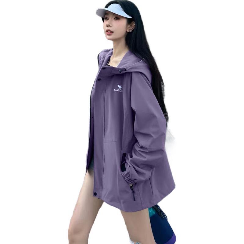 Camel Unisex Outdoor Windproof Jacket