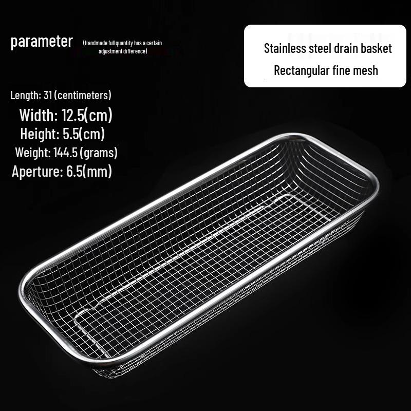 

Stainless Steel Disinfecting Cutlery Holder with Drainage - Holds Chopsticks, Forks, and Knives