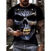 Men's Minimalist Deadpool 3D T-shirt Marvel Personalized Print Harajuku Casual Style Summer Short Breathable and Comfortable