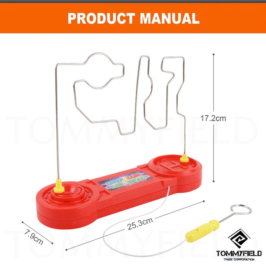 TOMMYFIELD Biribiri Goods, Frustrating Stick, Portable Biribiri Game, Hand Exercise, Desktop, 6+ [Used]