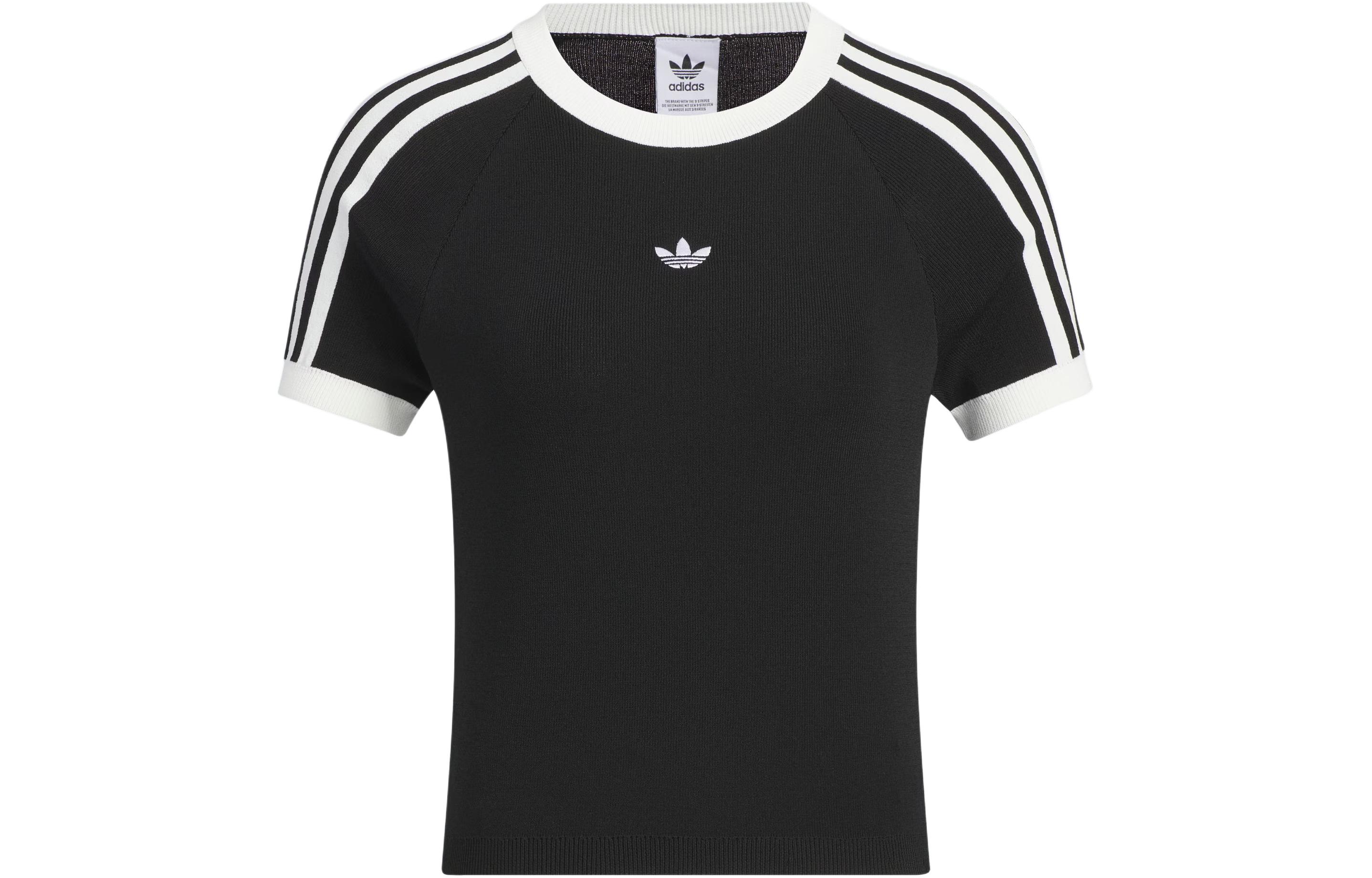 adidas originals Summer Knit T-Shirt Black JI7048 M
