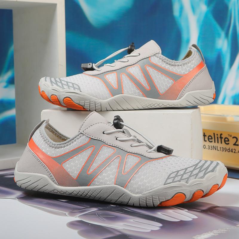 New Shuoxi shoes men's breathable non-slip wading shoes fishing beach swimming shoes quick-drying hiking shoes women's indoor