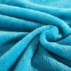 Solid Color Coral Fleece Blanket - Warm and Cozy Gift