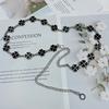 Waist Chain Accessories Dress Metal Girdle Four-leaf Clover Belt Women's Decorative Fine Trouser Chain Men