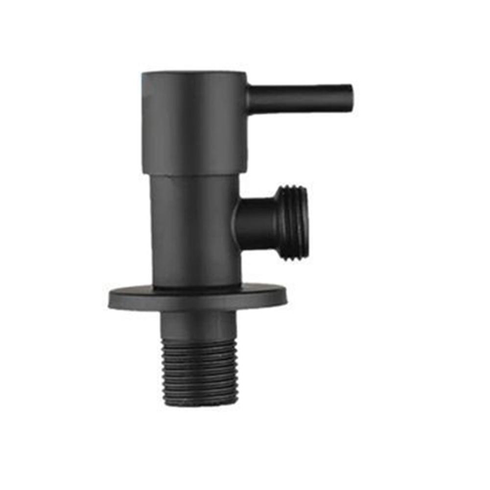 Edelstahl Heiß Kaltwasser Eckventil Großer Durchfluss Bidet Armatur Eckventile Wasserhahn für Warmwasserbereiter Dreiwegeventil Badezimmer