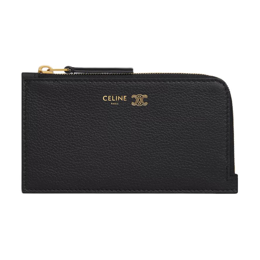 

Celine Long Zipper Card Holder Women Wallets Black Ultra-Blue L10082O54-GFS3 Basic Set (Bag+Dust Bag)