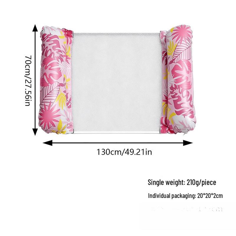 Inflatable Maple Leaf Water Lounger Float